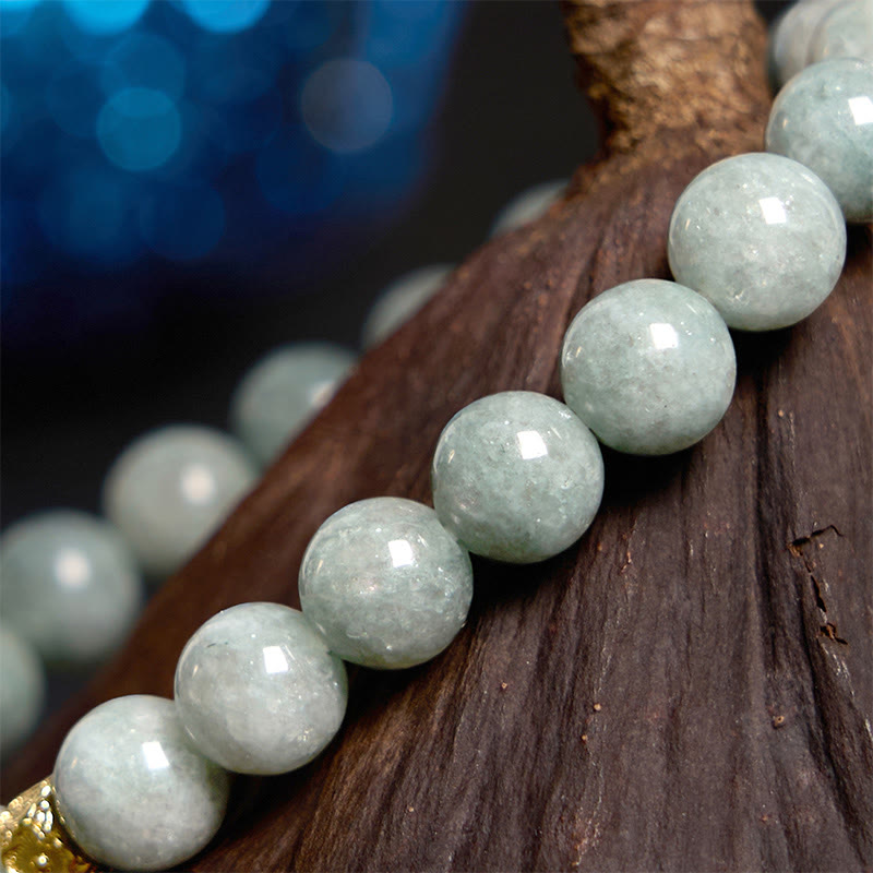 Foviel Jade Abundance Blumenarmband