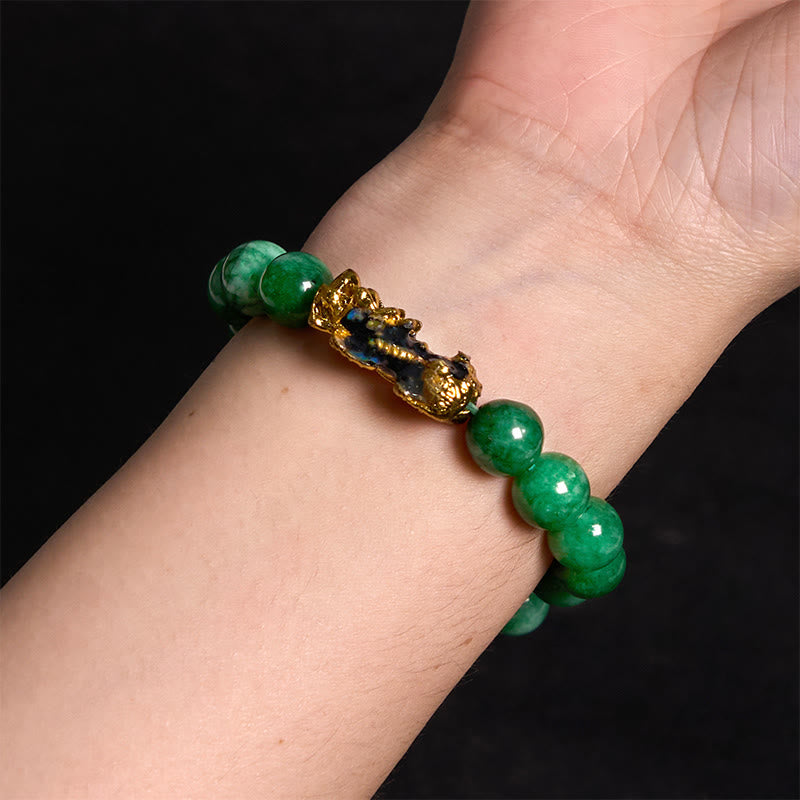 Foviel FengShui PiXiu Jade Protection Bracelet