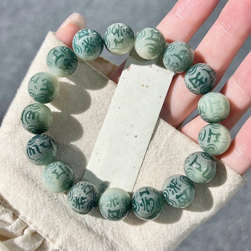 FREE Today: Peace Harmony Chinese Zodiac Bodhi Seed Om Mani Padme Hum Engraved Bracelet - Om Mani Padme Hum - 12mm(Wrist Circumference 14-17cm) - image 25