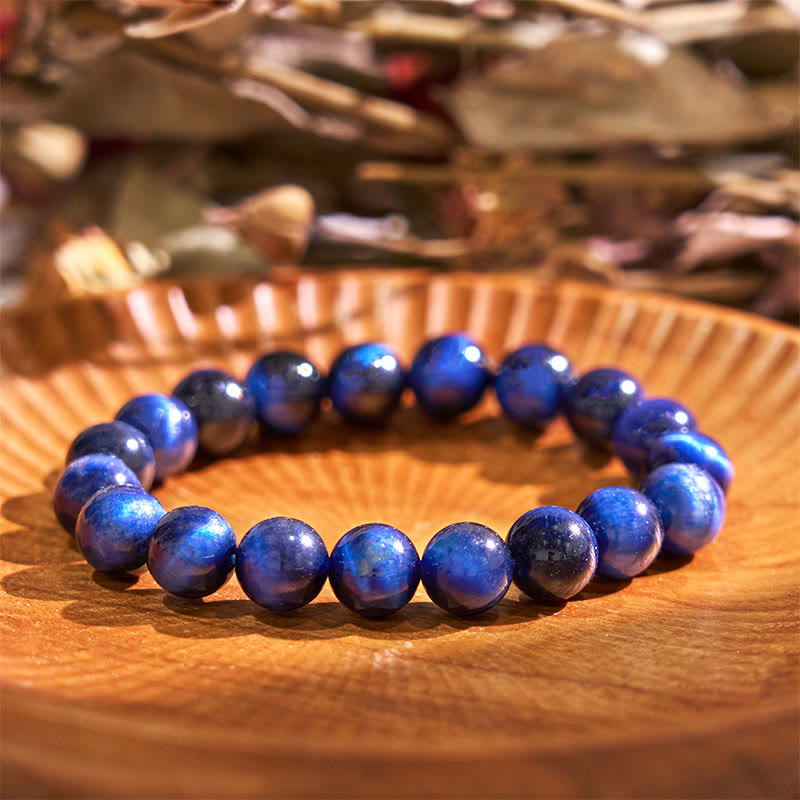 Foviel Blue Tiger Eye Protection Bracelet