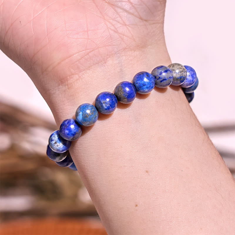 Buddha Stones Let The Past Go Blue Series Calm Tranquility Bracelet Bracelet BS 21