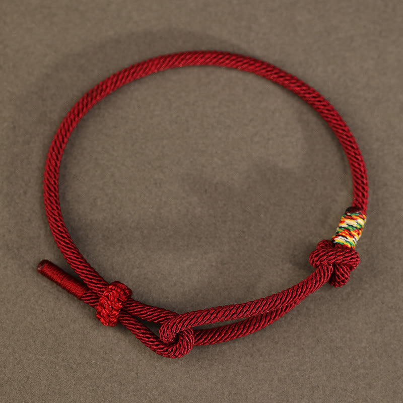 Foviel Roter String 925 Sterling Silber 999 Sterling Silber Münzglücksarmband