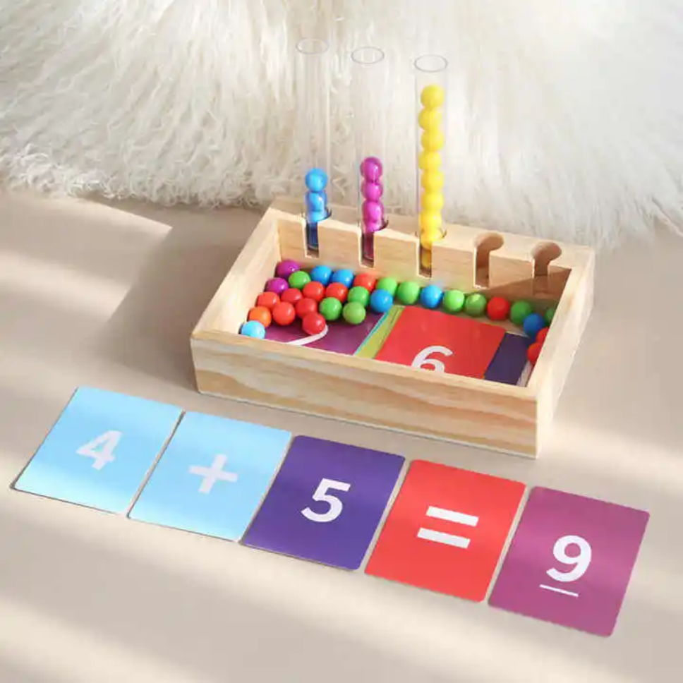 Rainbow Beads Clip Music