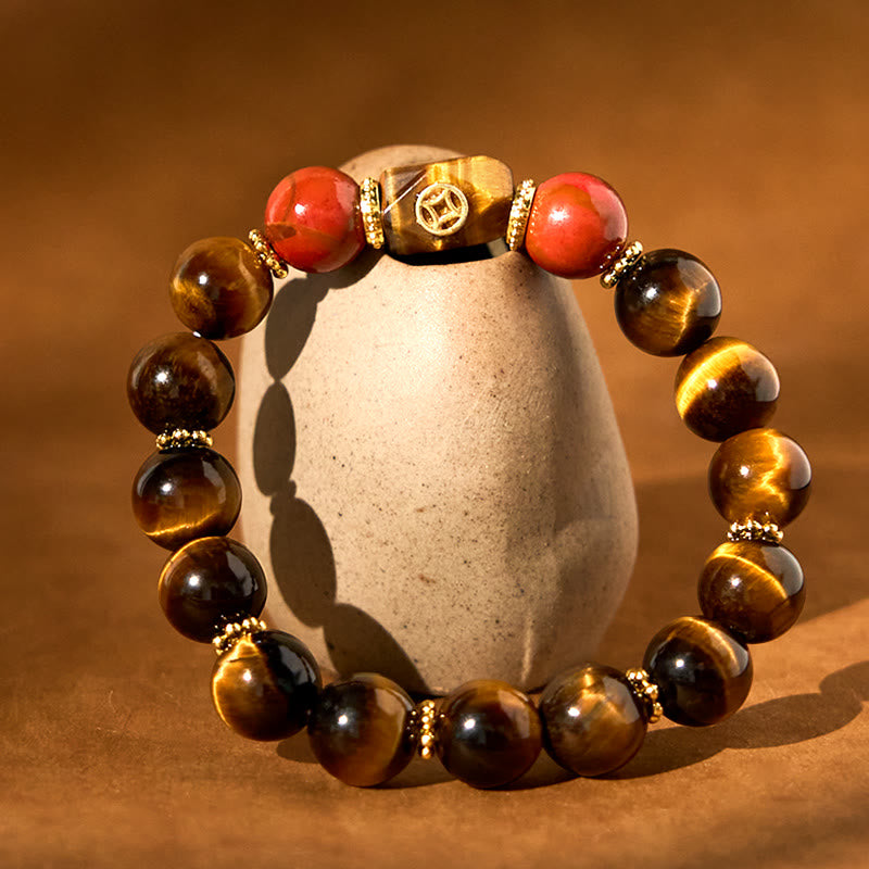Buddha Stones Tiger Eye Courage Bracelet - image 7