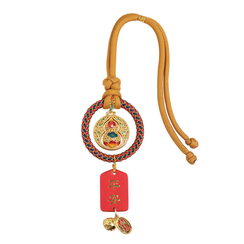 Décoration de voiture à suspendre, gourde Foviel Fu, porte-bonheur, sûr et sain