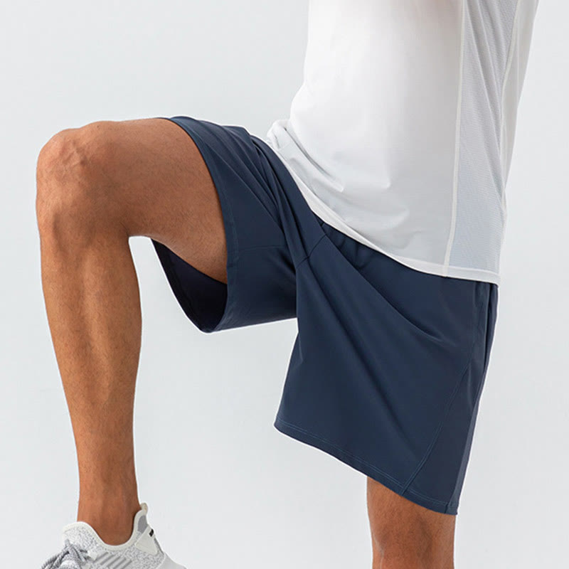 Buddha Stones Men's Casual Breathable Loose Nylon Quick Dry Sports Shorts With Pockets - image 15