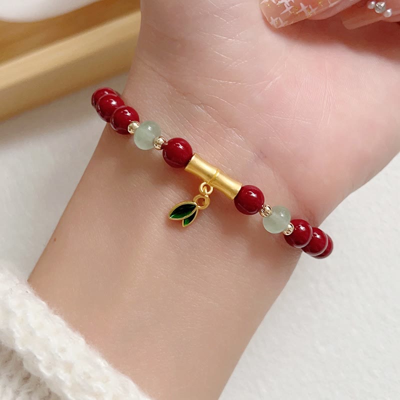 Foviel Cinnabar Bamboo Concentration Bracelet
