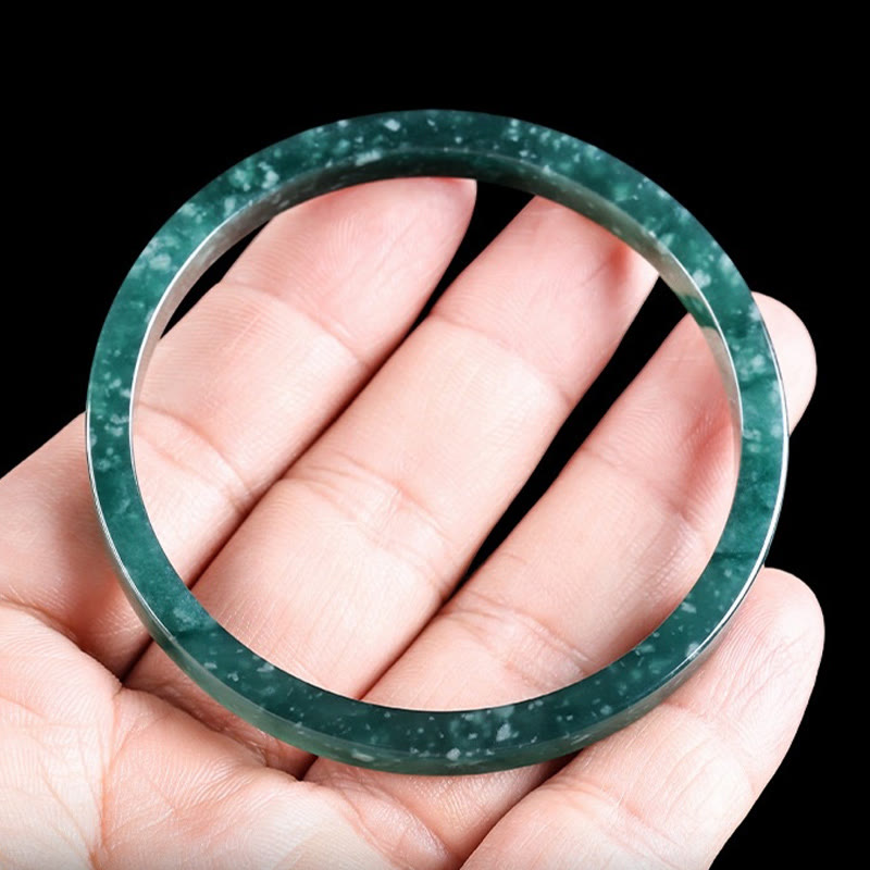 Foviel Natürliche Jade Abundance Dünnes Armband