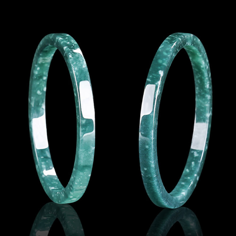 Foviel Natürliche Jade Abundance Dünnes Armband