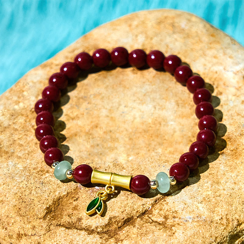 Foviel Cinnabar Bamboo Concentration Bracelet