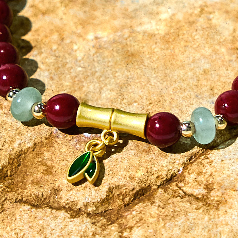 Foviel Cinnabar Bamboo Concentration Bracelet