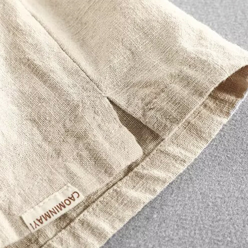 Buddha Stones Drawstring Elastic Waist Men's Shorts With Pockets - image 18