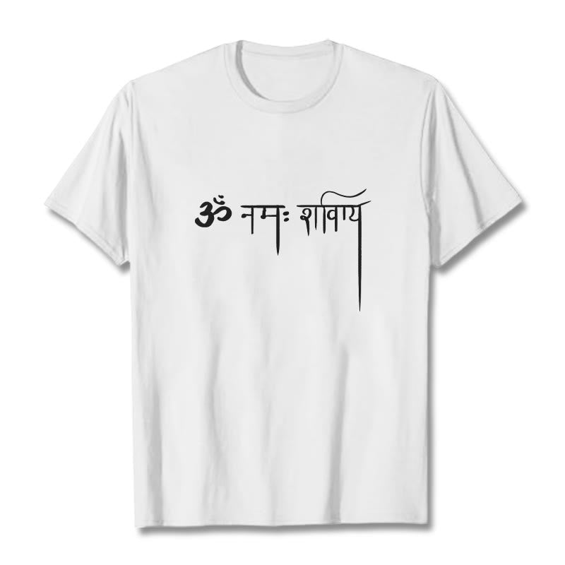 T-shirt Foviel Sanskrit Namah Shivaya Tee