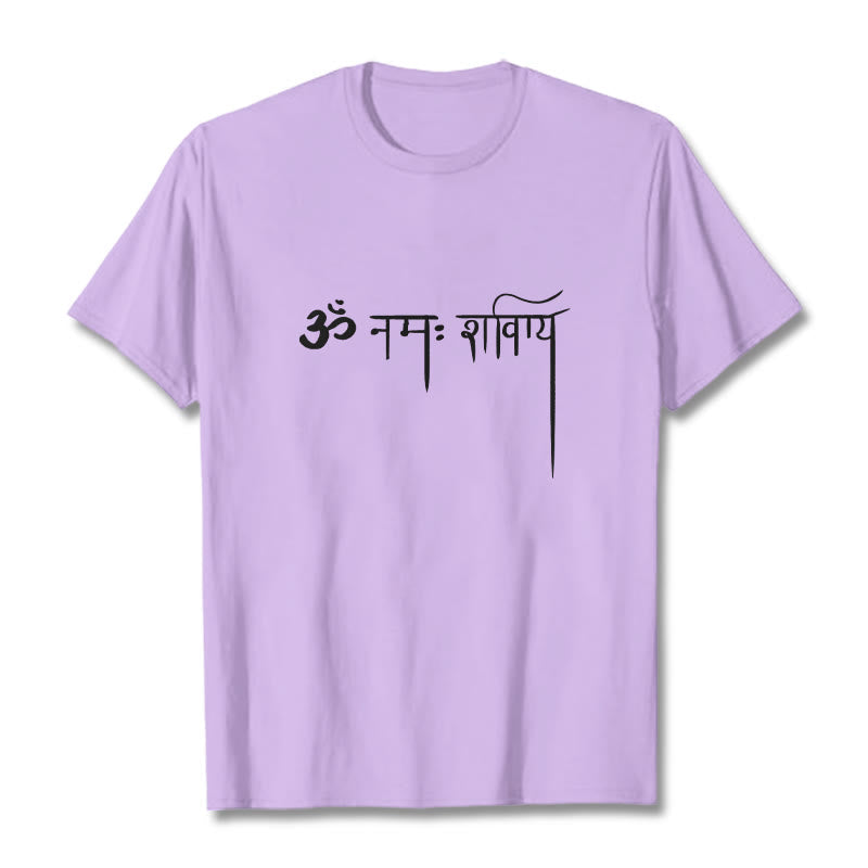 T-shirt Foviel Sanskrit Namah Shivaya Tee
