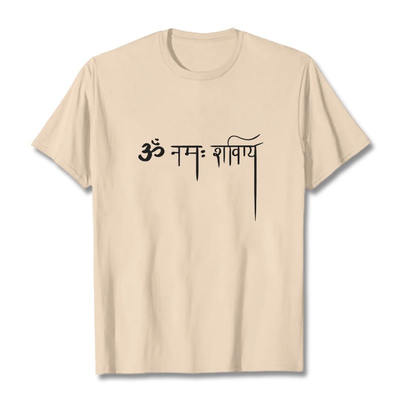 T-shirt Foviel Sanskrit Namah Shivaya Tee