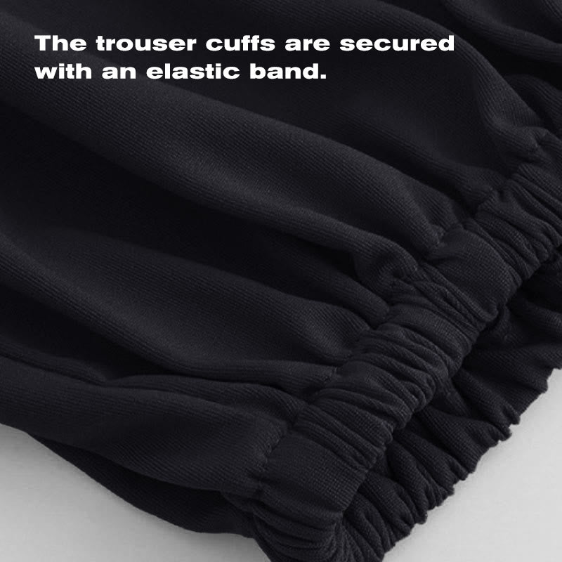 Buddha Stones Summer Unisex Elastic Waist Tai Chi Qigong Practice Pants With Pockets - image 3