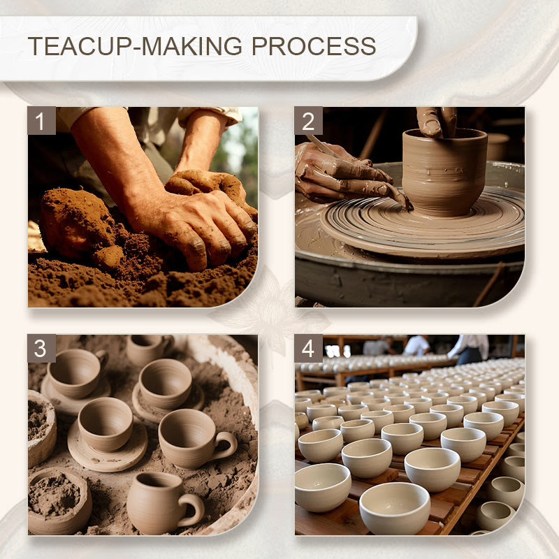 Foviel Handgefertigte kleine chinesische Jianzhan Kiln ändern Keramik Teebecher Kung Fu Teebecher 150ml