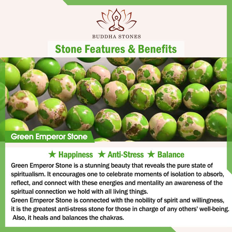 Buddha Stones Natural Emperor Stone Water Drop Leaf Shape Happiness Earrings - image 4