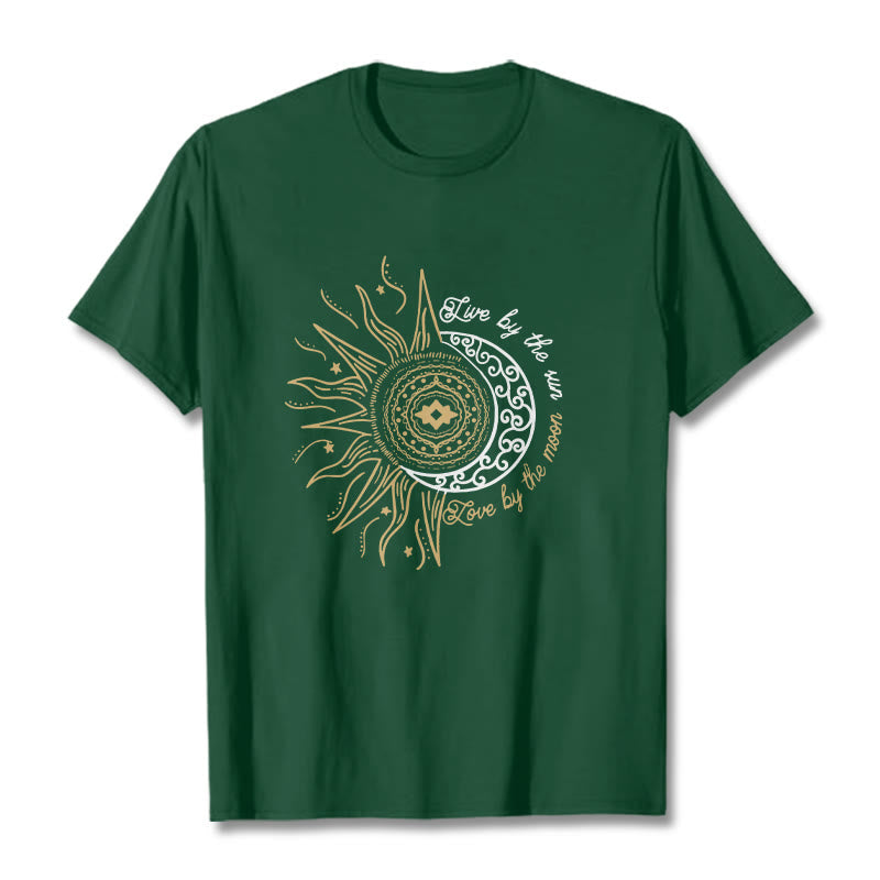 Foviel Live By The Sun Love By The Moon Tee T-shirt