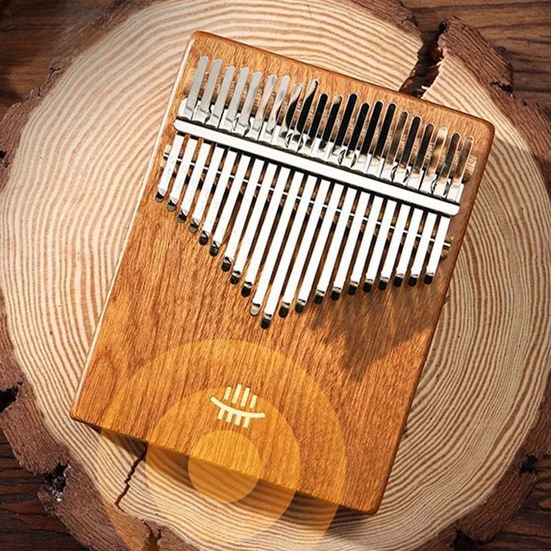 Foviel Kalimba 21 Tasten Daumen Klavier Acacia Maple Sapele Holz Portable Finger Klavier