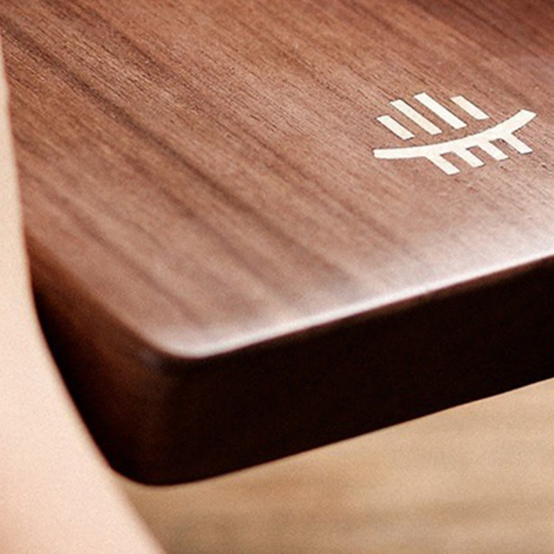 Foviel Kalimba 17 Tasten Daumen Klavier Acacia Sapele Holz Portable Finger Klavier