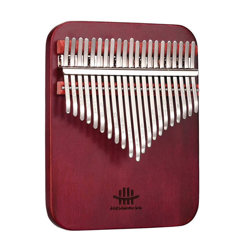 Foviel Kalimba 21 Tasten Daumen Klavier Peltogyne Holz Portable Finger Klavier