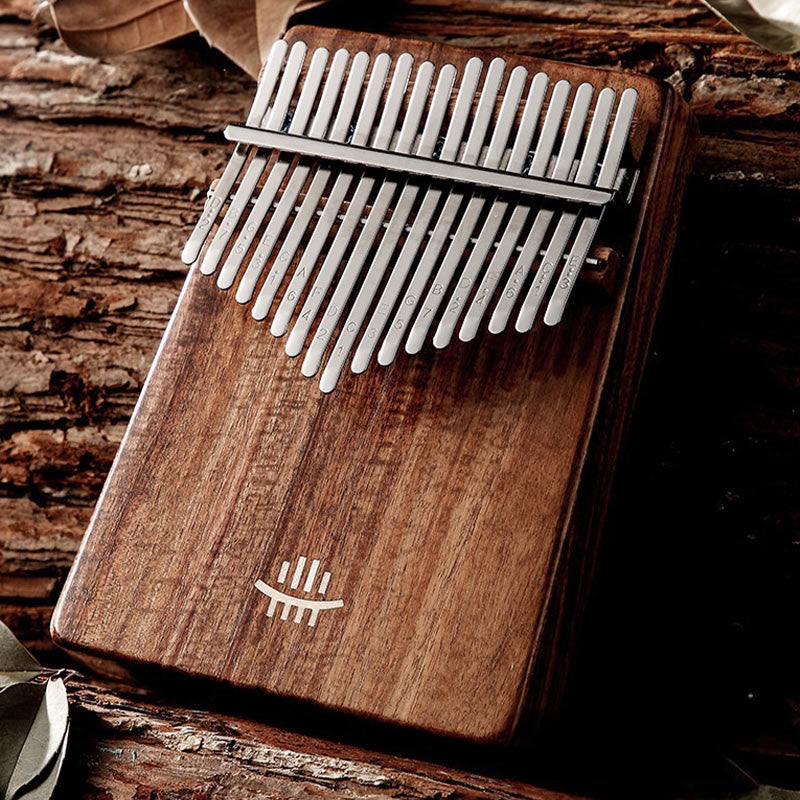 Foviel 21 Tasten Kalimbab Daumen Klavier Walnut Portable Finger Klavier