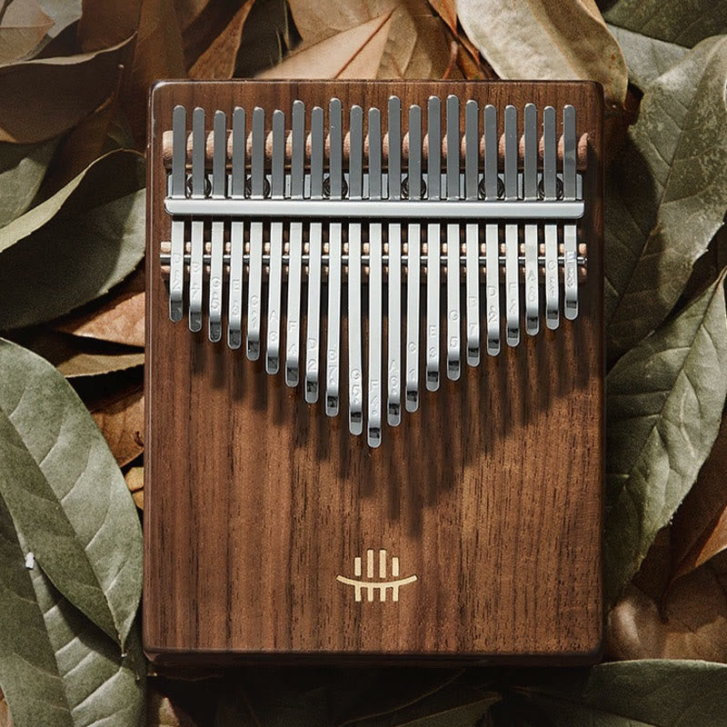 Foviel 21 Tasten Kalimbab Daumen Klavier Walnut Portable Finger Klavier