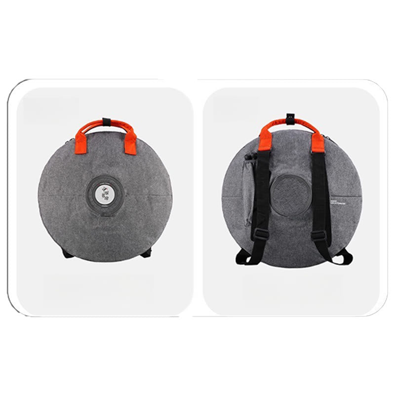 Kit de tambour à langue en acier Foviel pour la sonothérapie, le yoga et la méditation, instrument handpan 9 notes de 15 pouces