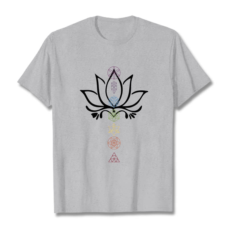 Foviel Lotus Sacred Geometry Tee T-shirt