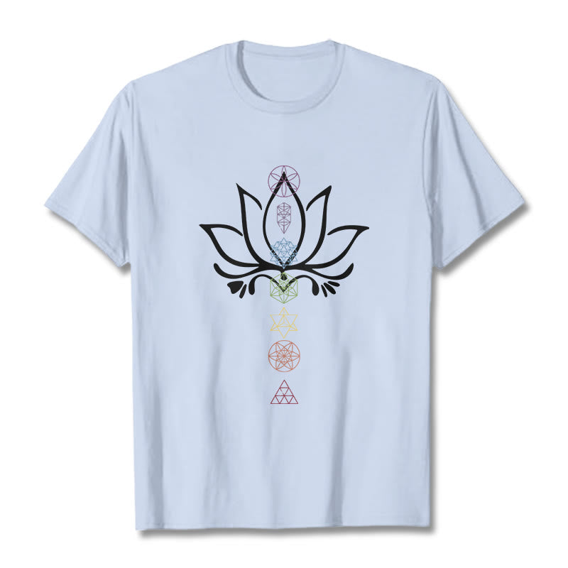 Foviel Lotus Sacred Geometry Tee T-shirt