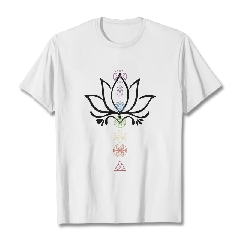 Foviel Lotus Sacred Geometry Tee T-shirt
