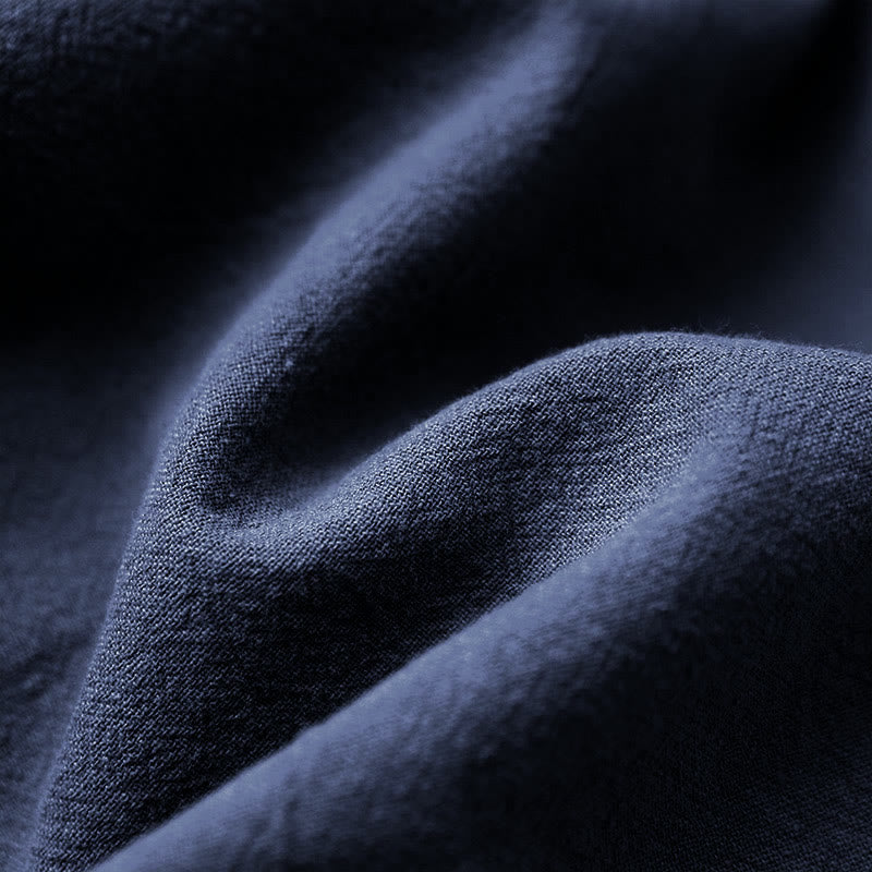T-shirt décontracté à manches courtes pour femme Foviel, col rond, boutons et jacquard couleur unie, été