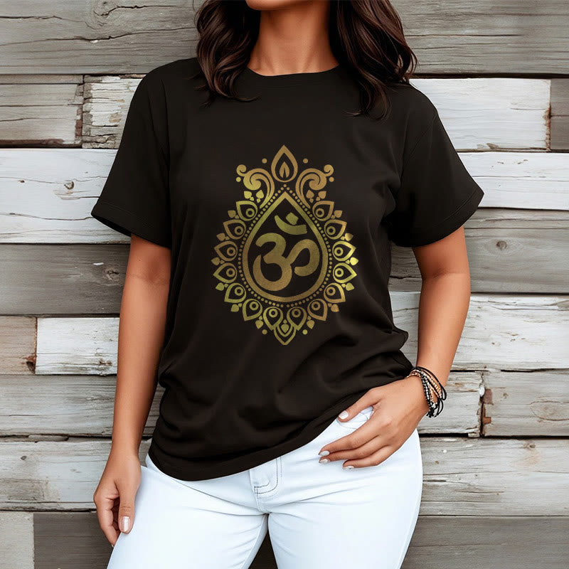 Foviel Water Drop OM Design Tee T-Shirt