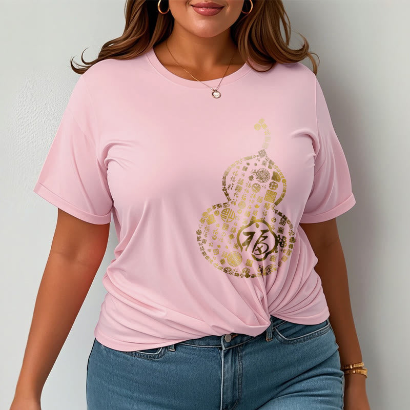 Foviel Gourd Fu Character Design Tee T-shirt
