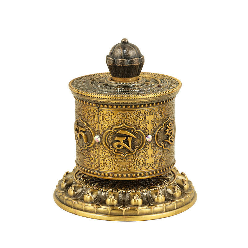 Buddha Stones Tibetan Blessing Prayer Wheel Car Decoration - image 12