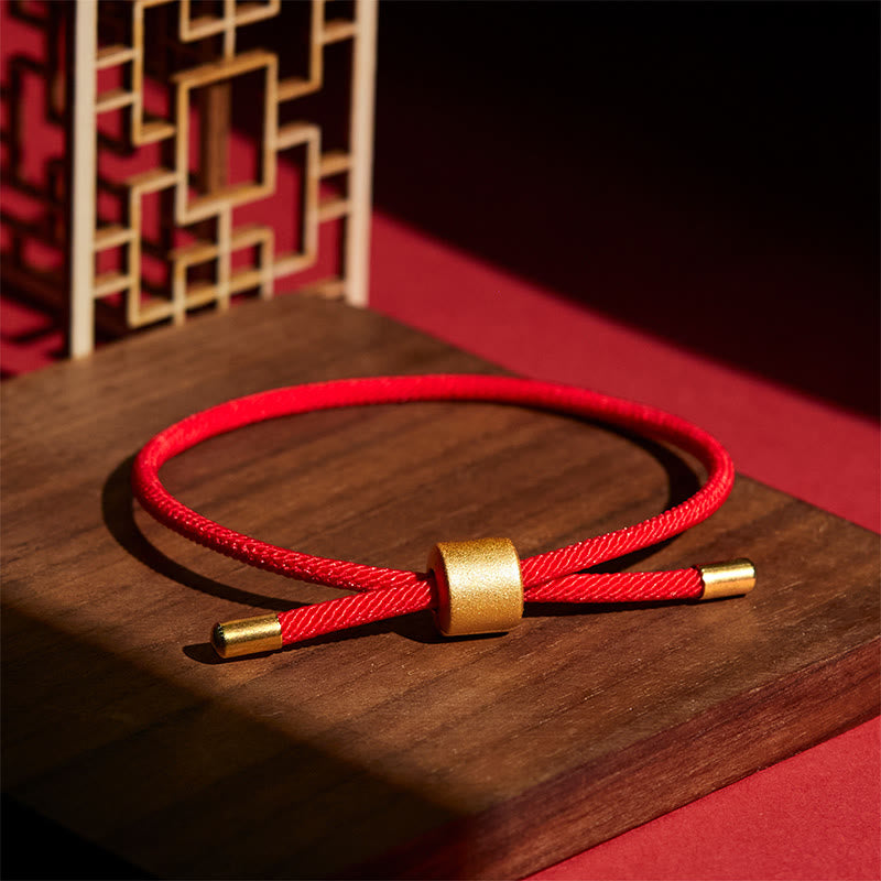 Buddha Stones Lucky Red String Bracelet - image 3