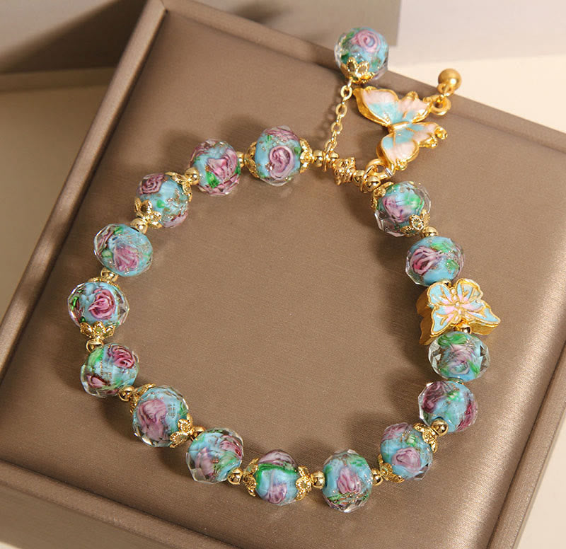 Buddha Stones "Hoping for Love and Transformation" Butterfly Bracelet Includes Gift Message Card - image 11