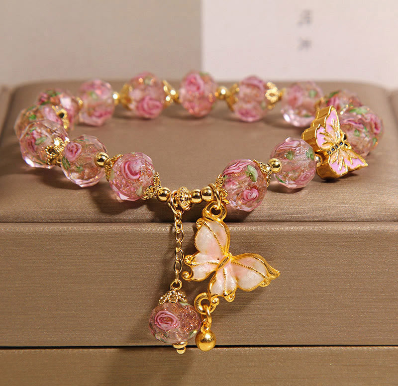 Buddha Stones "Hoping for Love and Transformation" Butterfly Bracelet Includes Gift Message Card - image 13