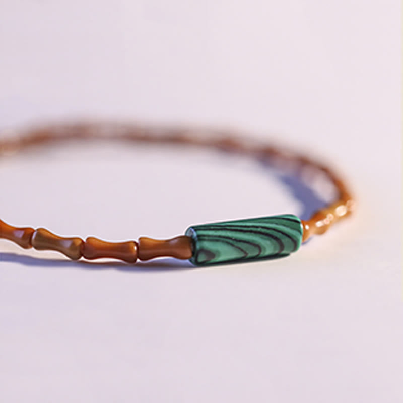 Buddha Stones Ultra-fine Olive Pit Peace Bracelet - image 11