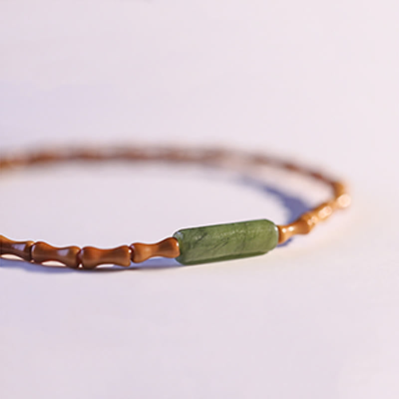 Buddha Stones Ultra-fine Olive Pit Peace Bracelet - image 16
