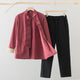 Lachshemd+Schwarze Hose / USA/UK/AU36,EU46 (L). (L)