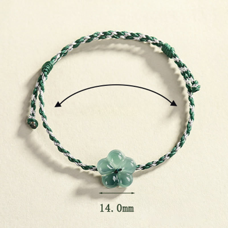 FREE Today: Luck and Prosperity Natural Flower Jade Hand-Woven Bracelet - image 7