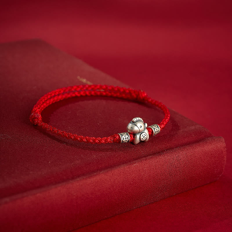 Buddha Stones "Wishing You Wealth and Protection" Year of the Horse String Includes Gift Message Card - image 4