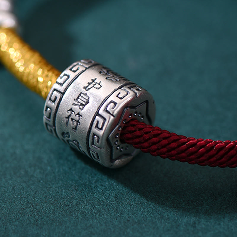 Buddha Stones 999 Sterling Silver Year Of The Horse Lucky Bead Protection Red Rope Bracelet - image 10