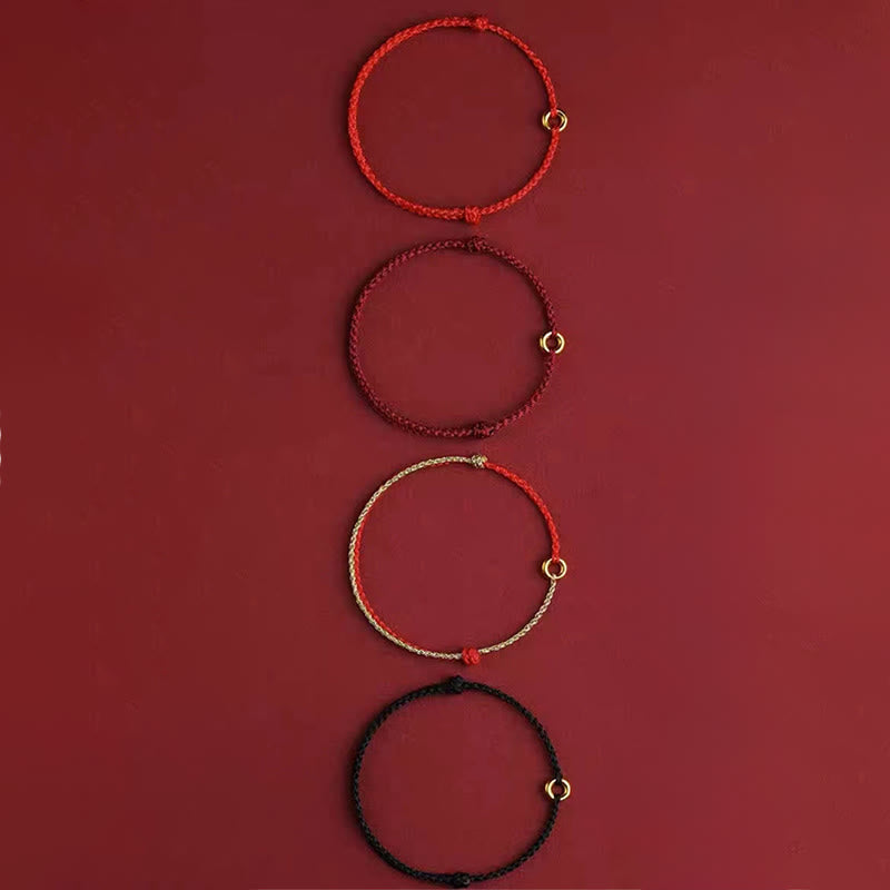 FREE Today: Luck Connection Small Peace Buckle Braided String Adjustable Bracelet Anklet - image 14