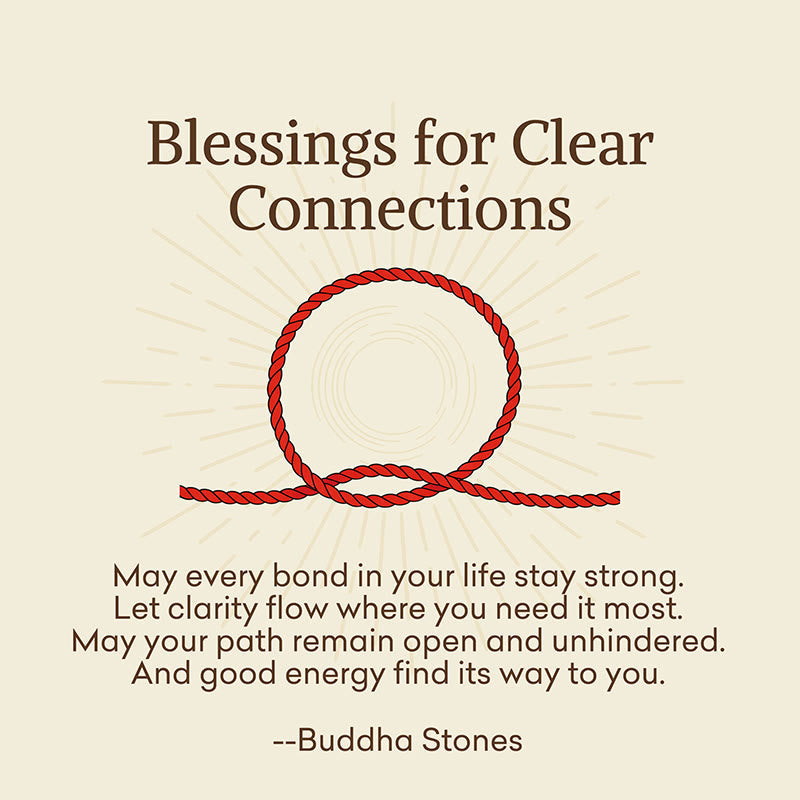 Buddha Stones "Blessings for Clear Connections" 925 Sterling Silver Lucky Golden Bead String Bracelet Anklet Includes Gift Message Card - image 2