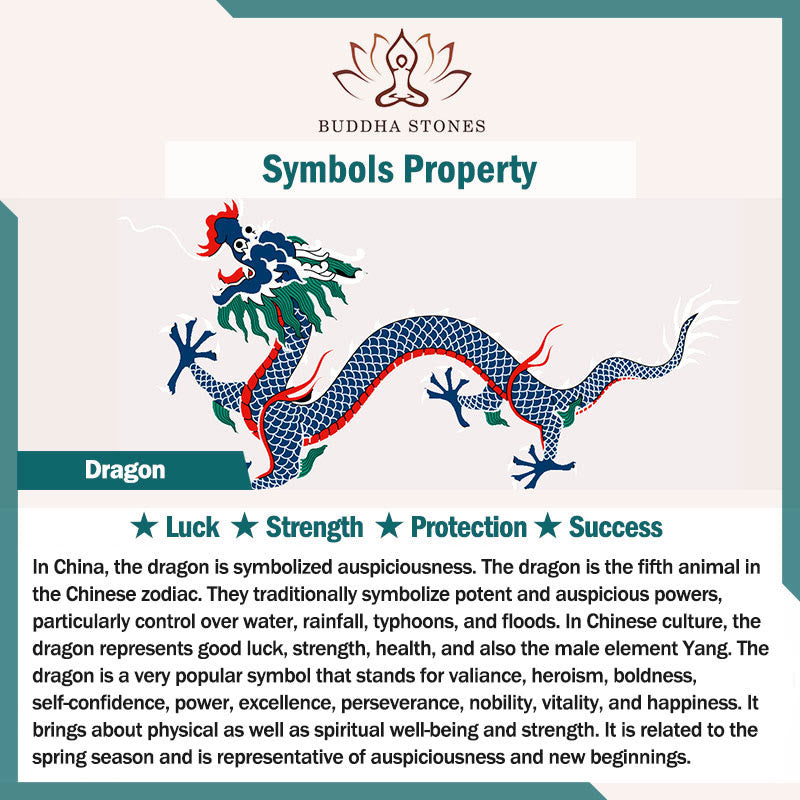 Buddha Stones Dragon Copper Balance Luck Necklace Pendant - image 6