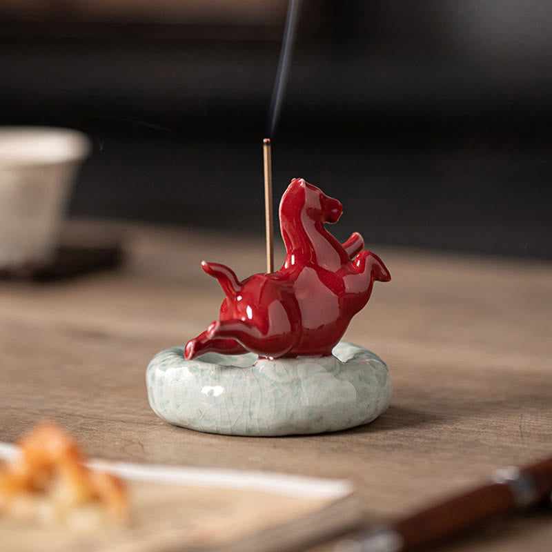 Buddha Stones Year Of The Horse 2026 New Year Home Decoration Incense Burner - image 13