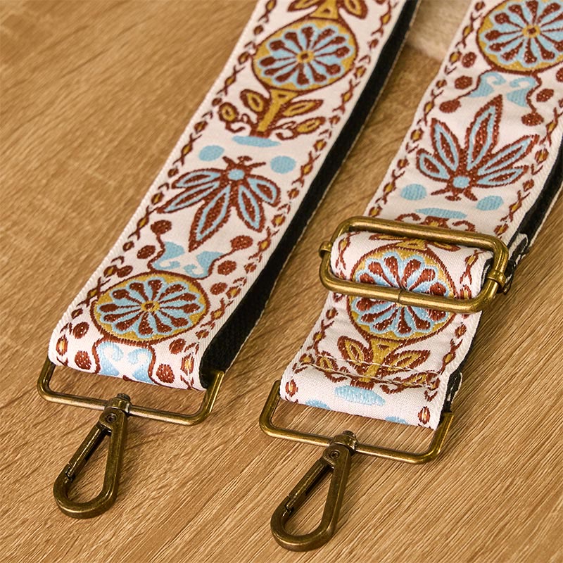 Buddha Stones Boho Maple Leaf Flower Geometric Adjustable Handbags Crossbody Shoulder Bag Straps Replacement - image 2